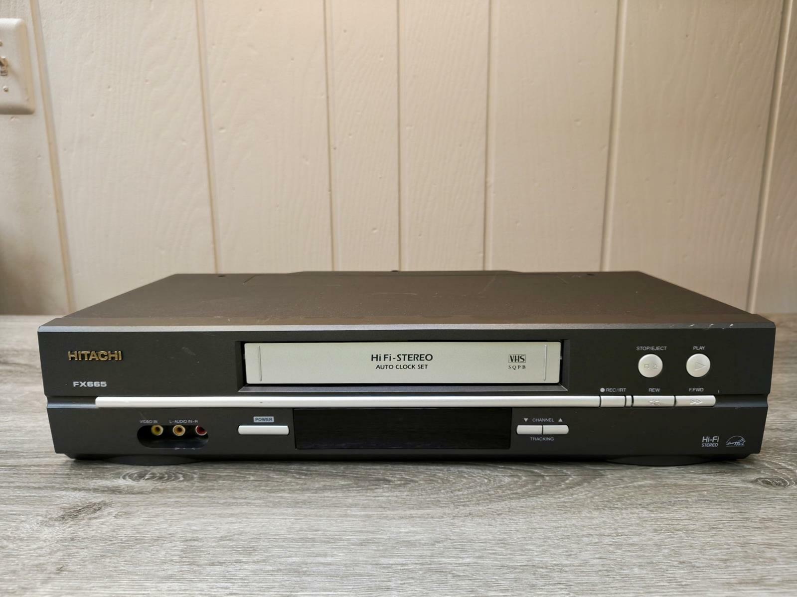 HITACHI FX665 VHS PLAYER | USED GOOD