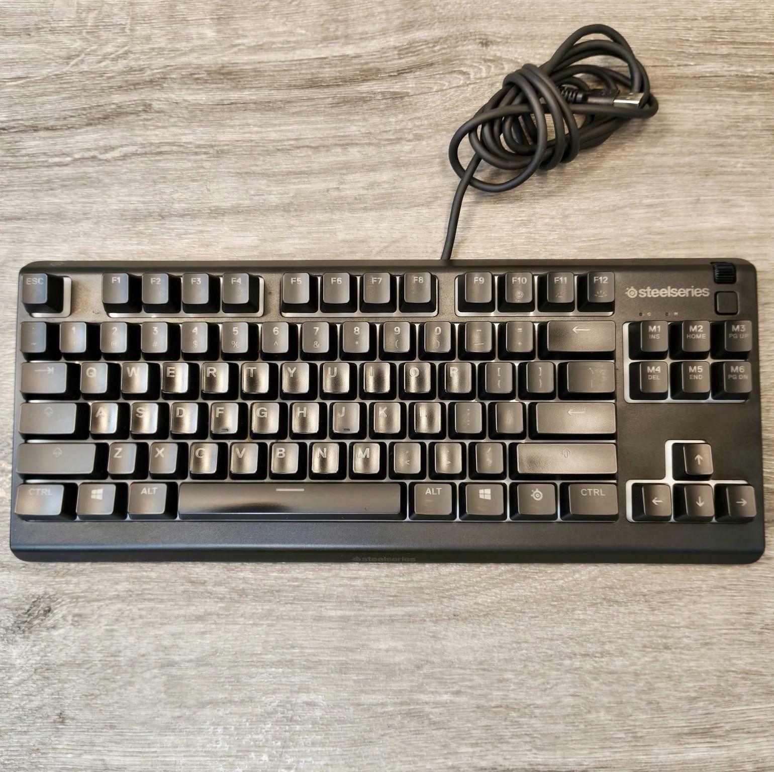 STEELSERIES APEX 3 TKL KB-00015 BLACK QWERTY GAMING