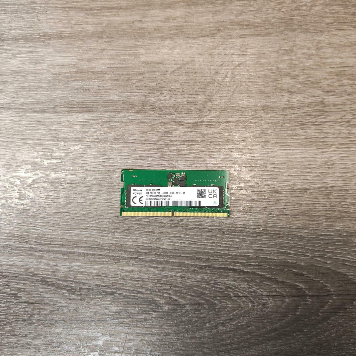 SK HYNIX 8GB DDR5 4800B LAPTOP RAM HMCG66MEBSA092N 1x8GB DDR5 4800B