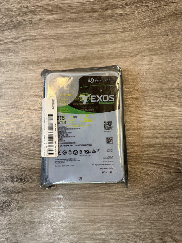 12 TB SATA 3.5" HDD SOLID STATE DRIVE(S)