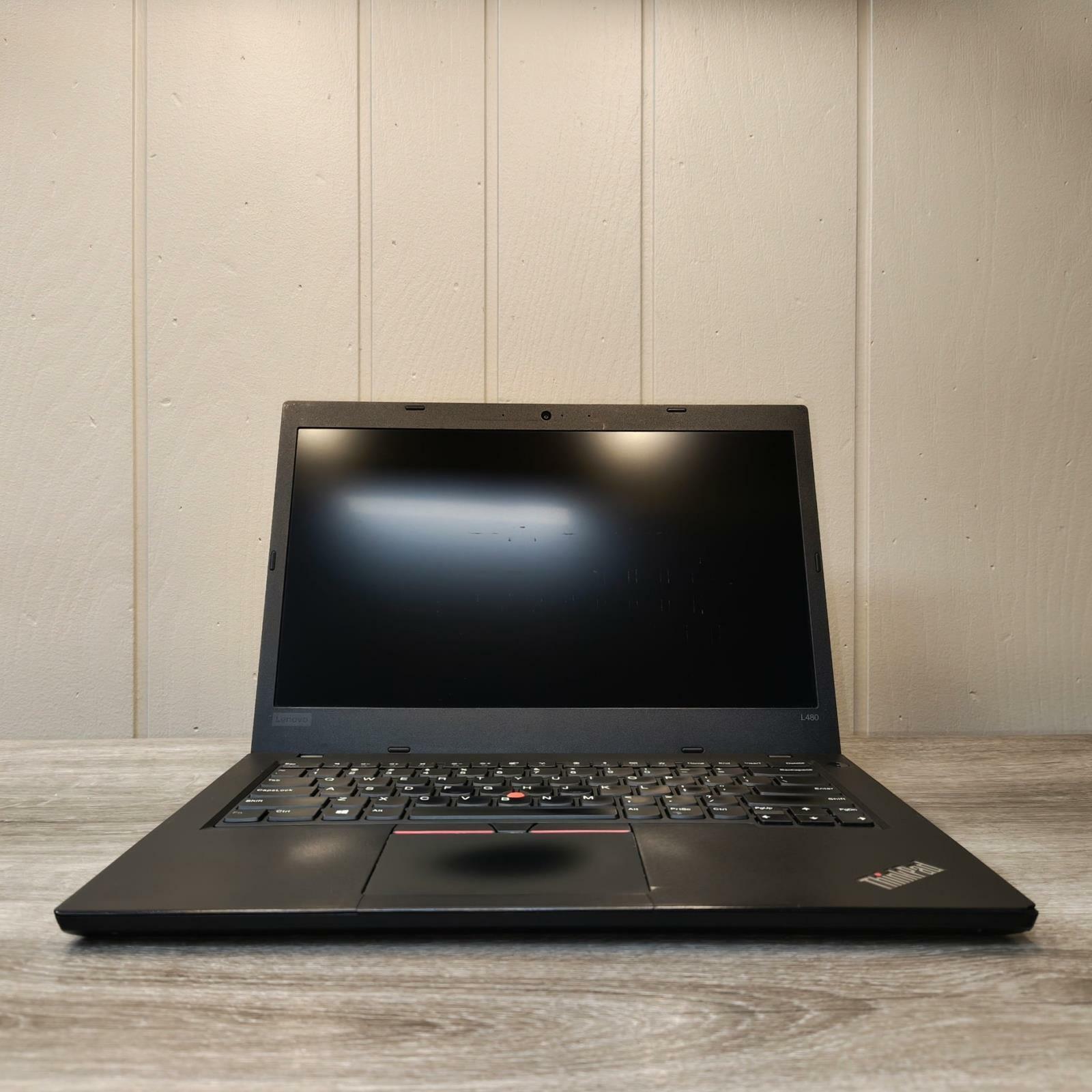LENOVO THINKPAD L480 | Intel(R) Core(TM) i5-8250U @ 1.60GHz 8GB RAM 500GB NO OS | USED GOOD