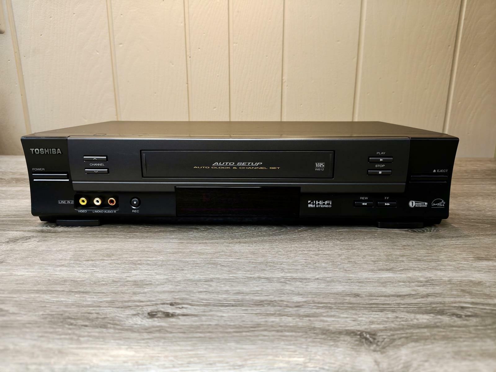 TOSHIBA W612 VIDEO CASSETTE RECORDER | USED GOOD