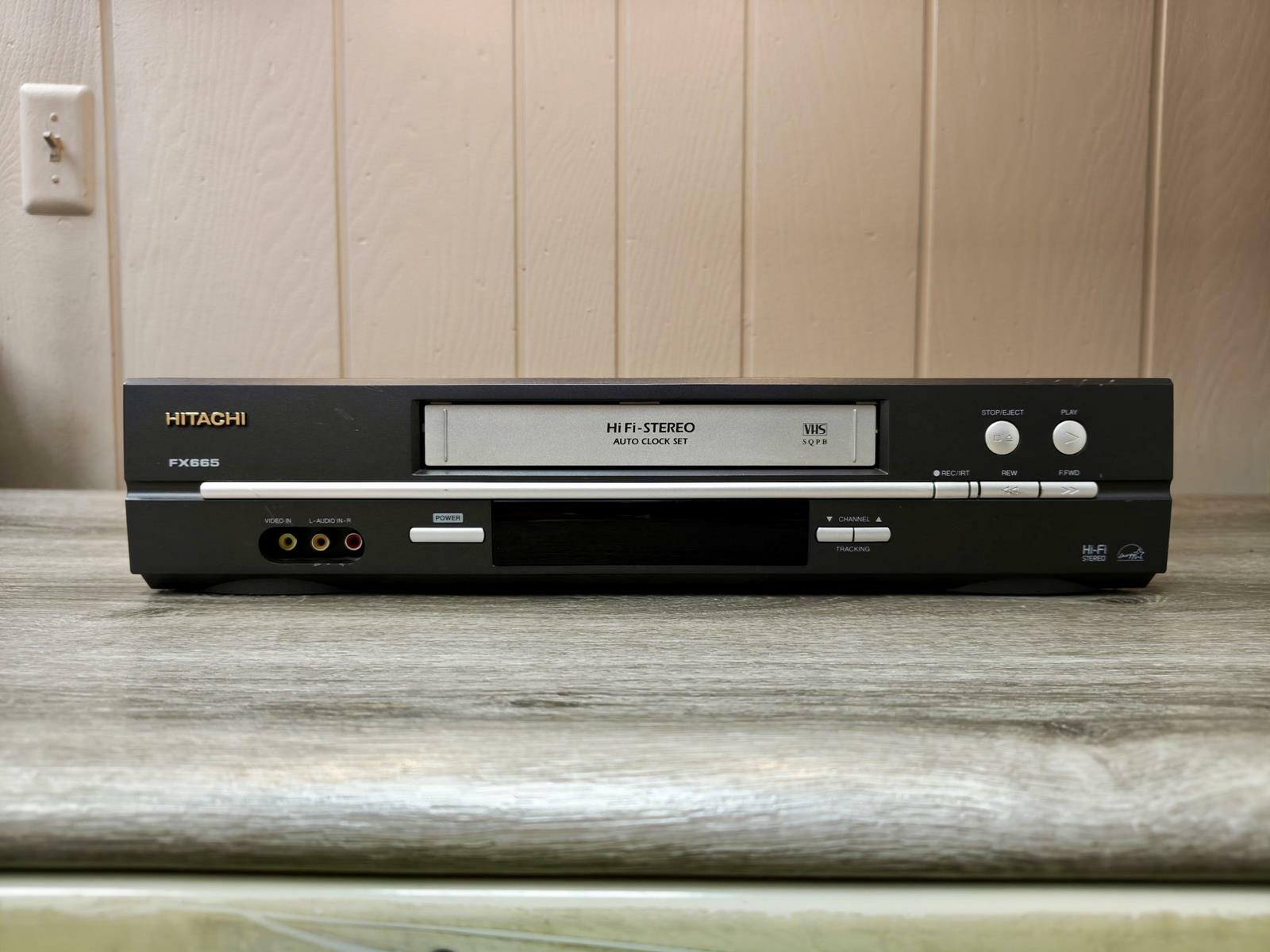 HITACHI FX665 VHS PLAYER | USED GOOD