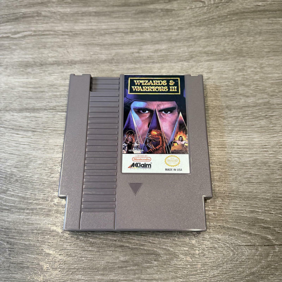 WIZARDS AND WARRIORS 3 FOR NES