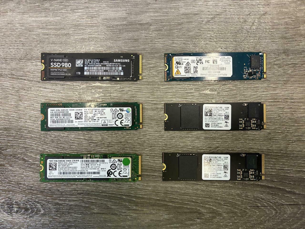 1 TB NVMe M.2 SSD SOLID STATE DRIVE