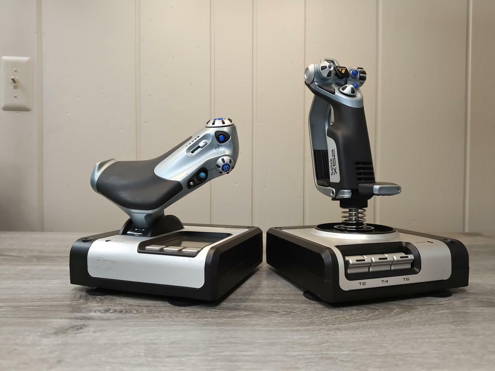 USED SAITEK X52 FLIGHT CONTROL SYSTEM