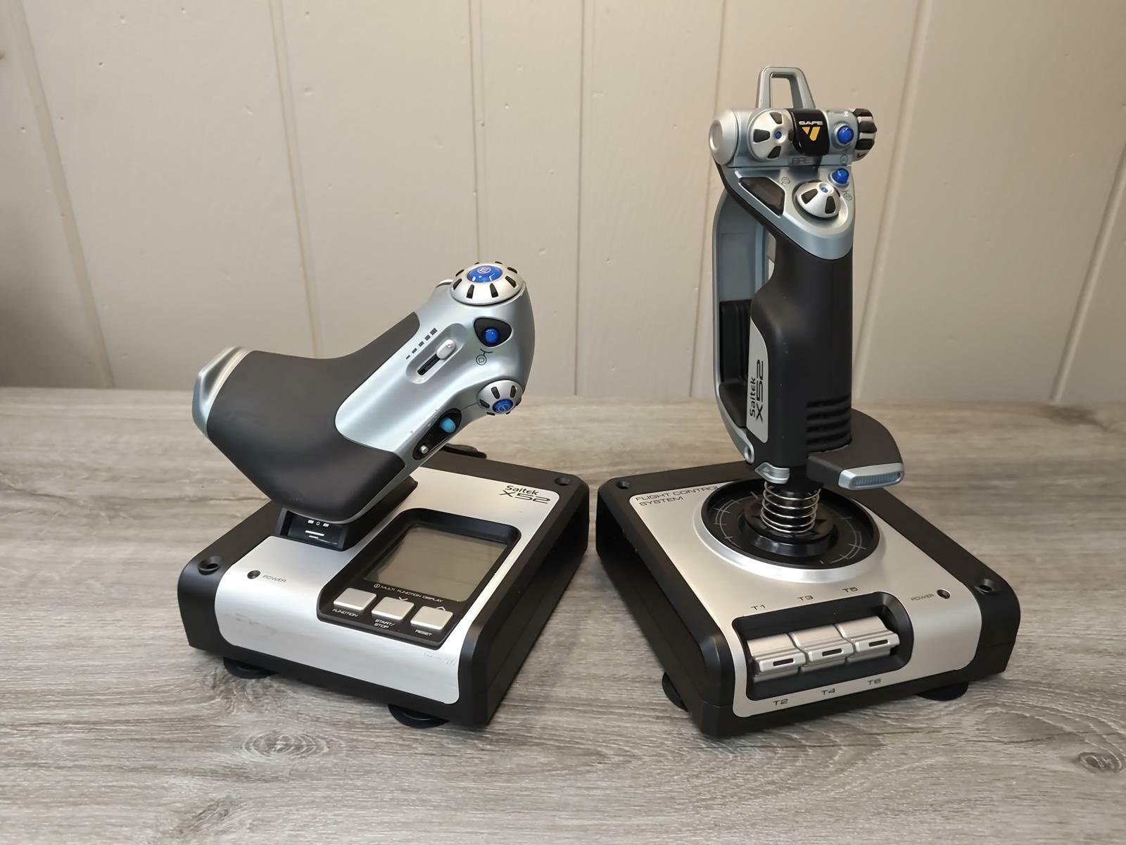 USED SAITEK X52 FLIGHT CONTROL SYSTEM