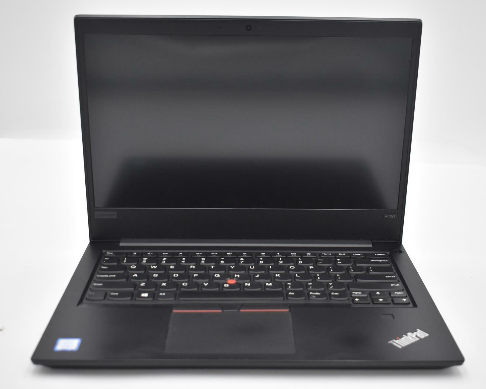 LENOVO THINKPAD E490 Intel(R) Core(TM) i5-8265U CPU@1.60GHz 256GB SSD 16GB NO OS