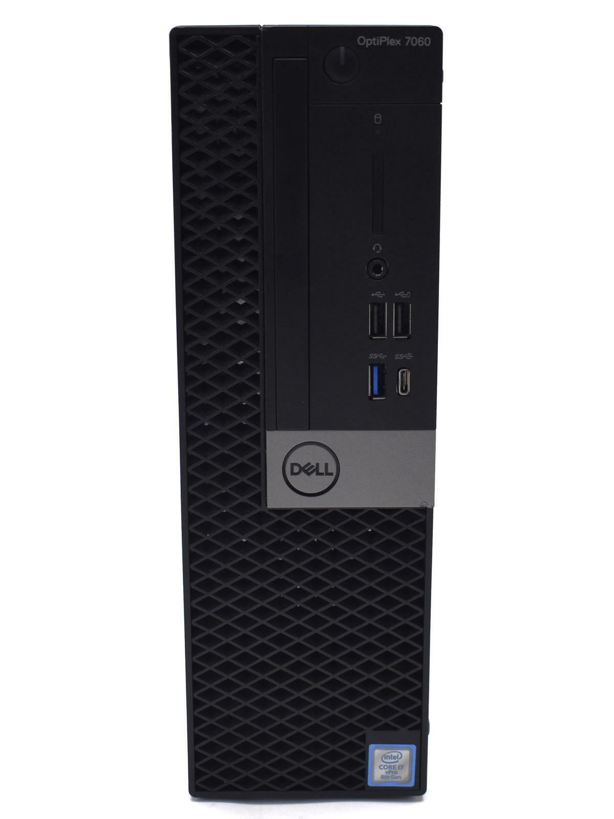 DELL OPTIPLEX 7060 SFF INTEL CORE I7-8700K 3.70 GHz  32GB 512 GB SSD NO OS