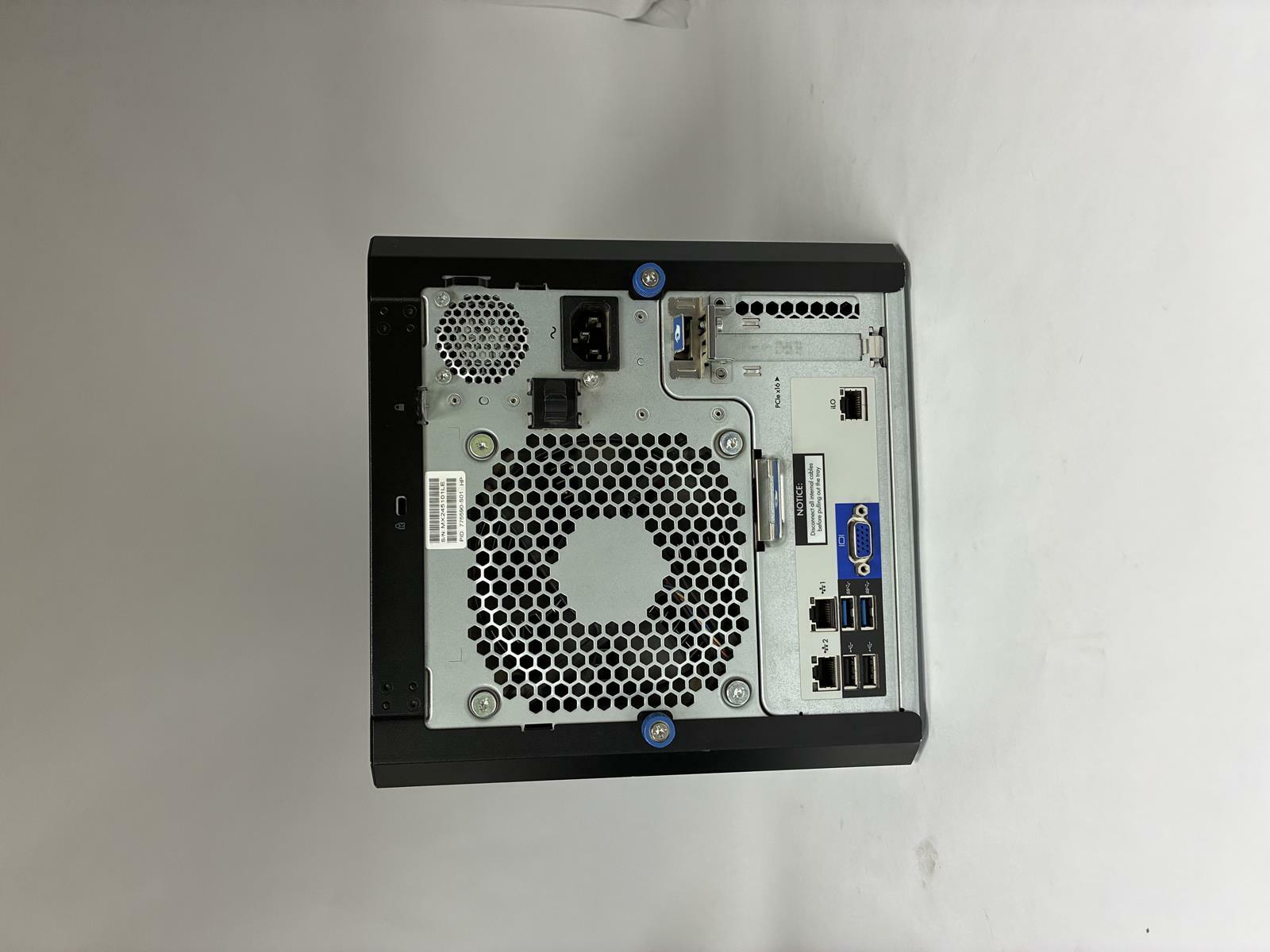 HP PROLIANT MICRO GEN8 INTEL XEON E3-1220 V2 2.30  8GB 2TB NO OS