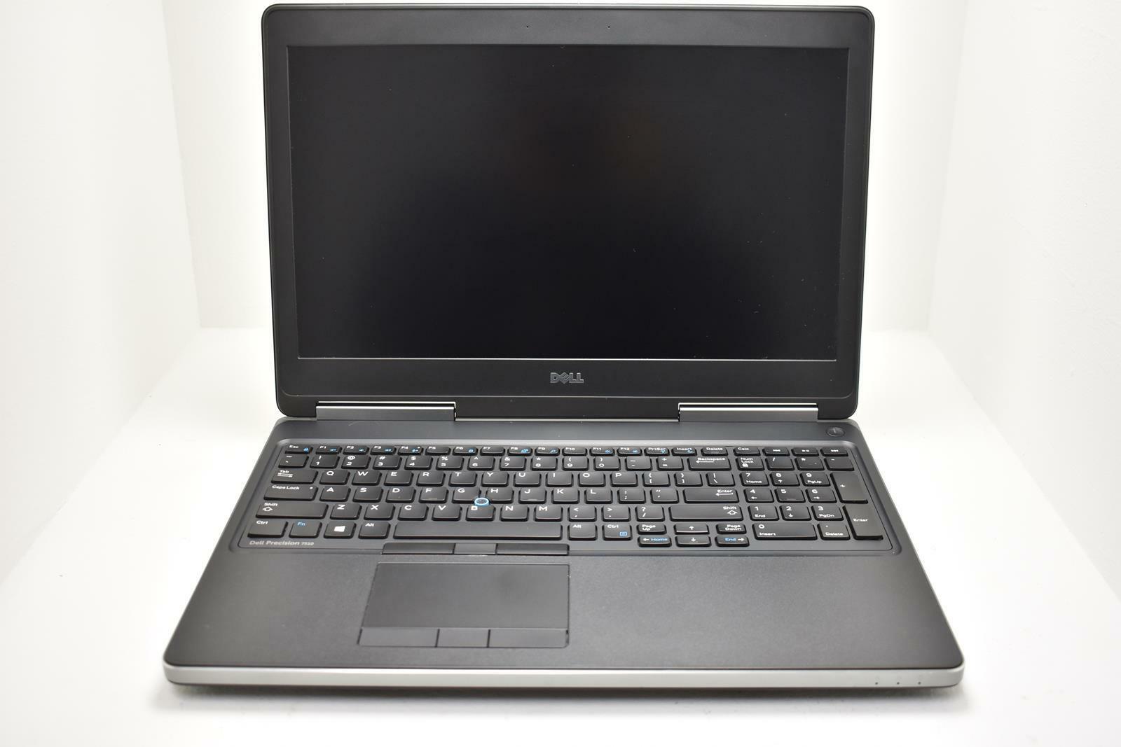 DELL 15" PRECISION 7510 INTEL CORE I5-6300HQ 2.30 512GB SSD 16GB NO OS