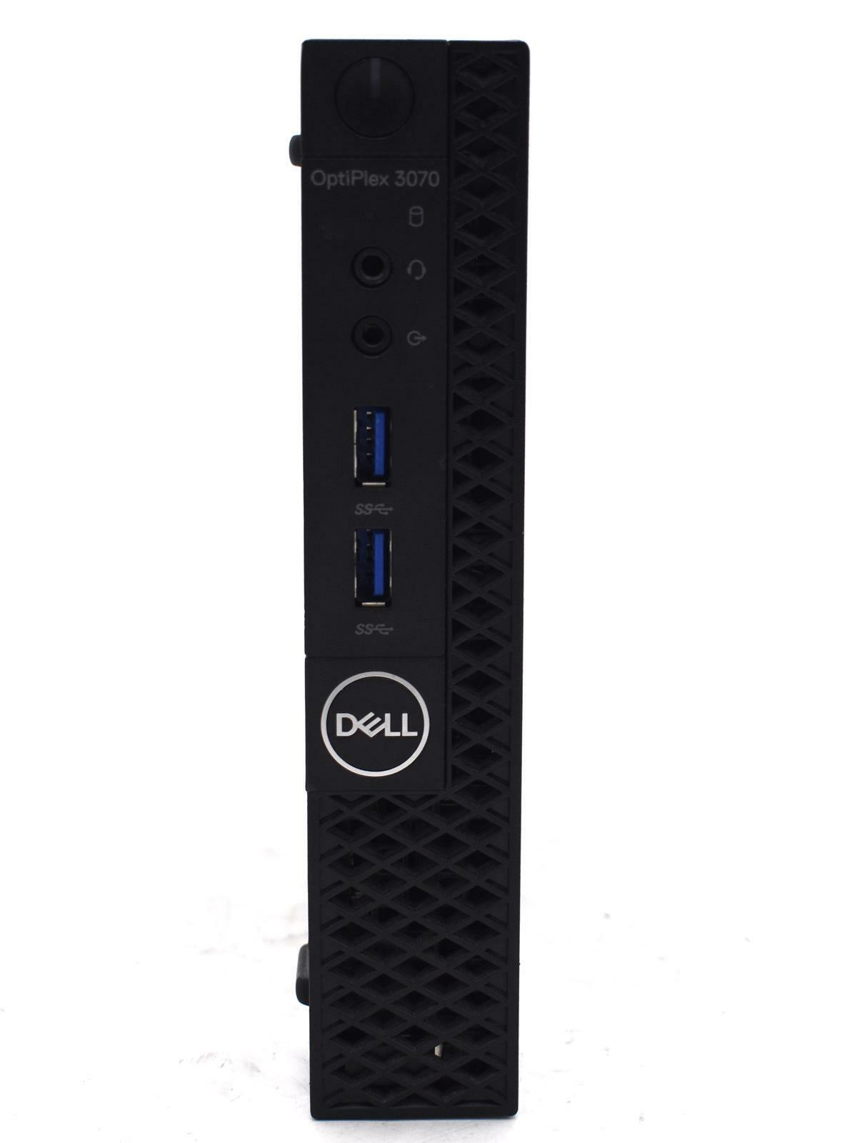 DELL OPTIPLEX 3070 MICROTOWER INTEL CORE i5-9500T 2.20GHz  16GB 256GB SSD NO OS