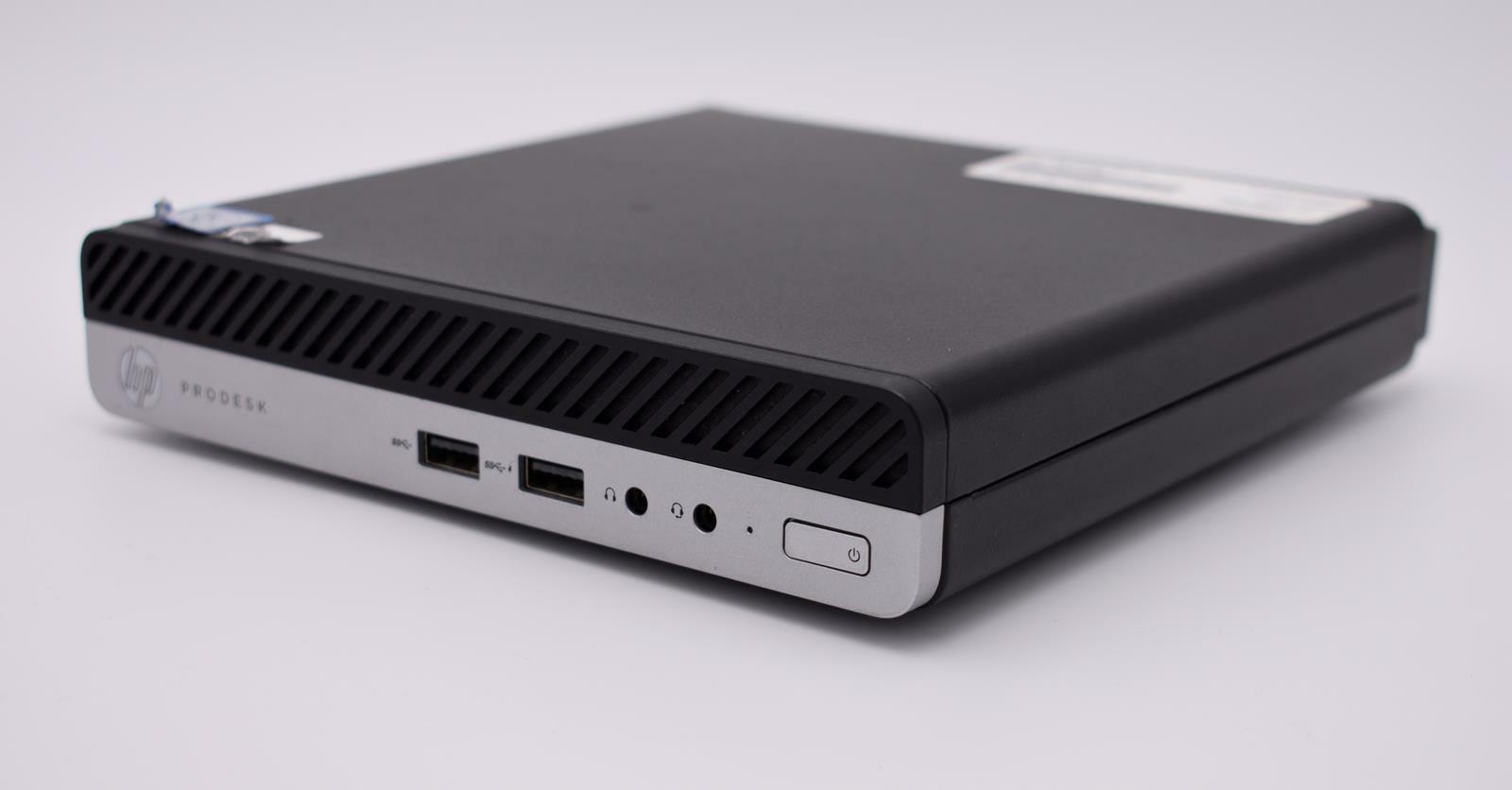 HP PRODESK 400 G4 USFF INTEL CORE I3-8100T 3.10GHz  4GB 500 GB HDD NO OS