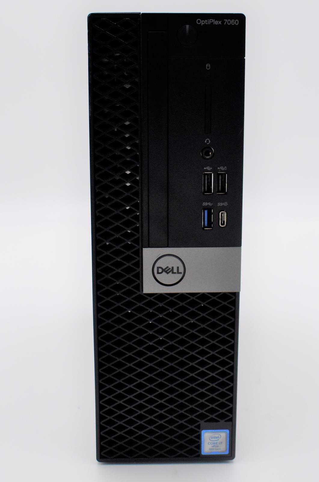 DELL OPTIPLEX 7060 DESKTOP SFF INTEL CORE I5-8500 3.00GHz  8GB 256 GB SSD NO OS