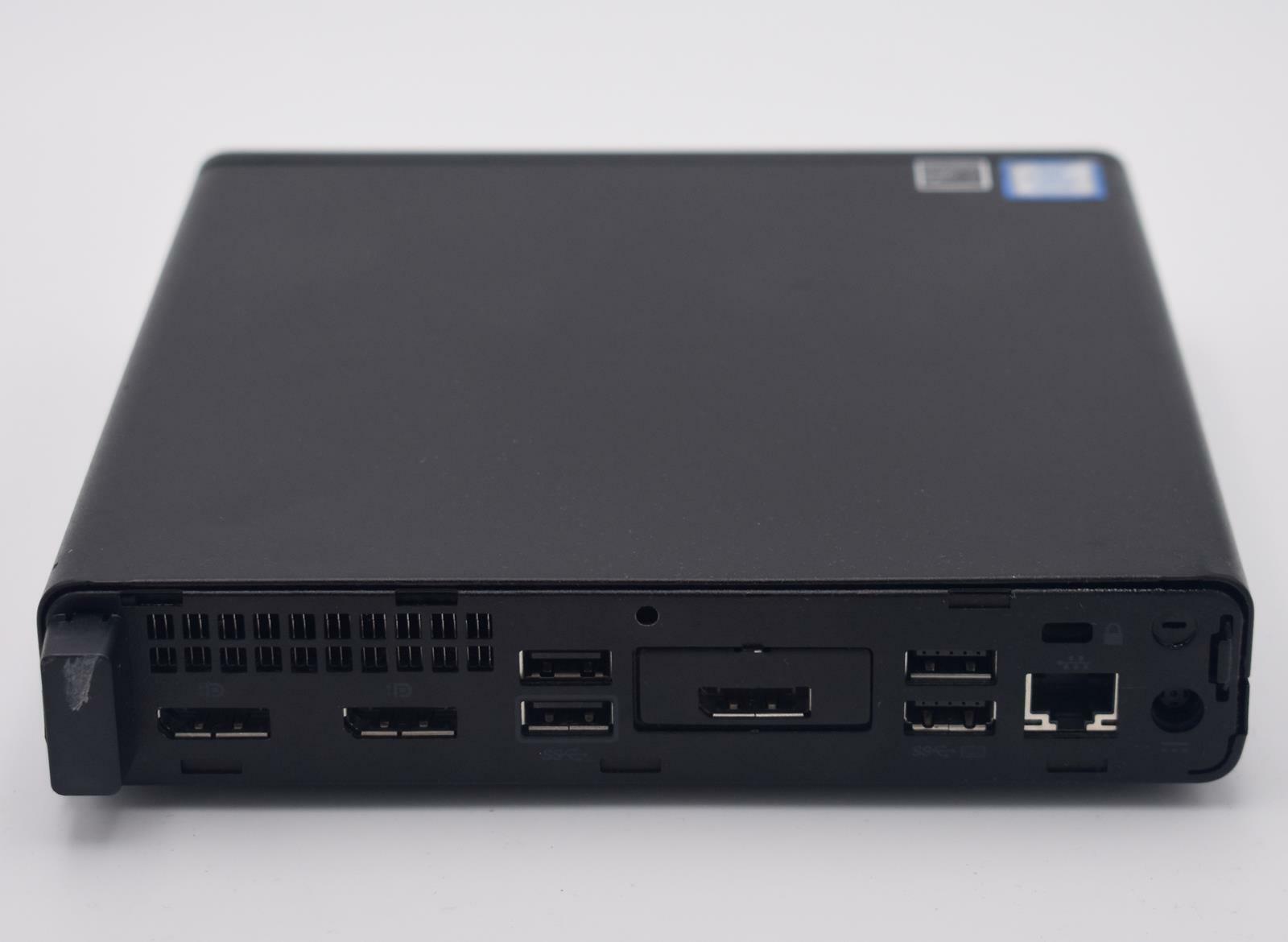 HP ELITEDESK 800 G4 USFF INTEL CORE i5-8500T 2.10GHz  8GB 256GB SSD NO OS