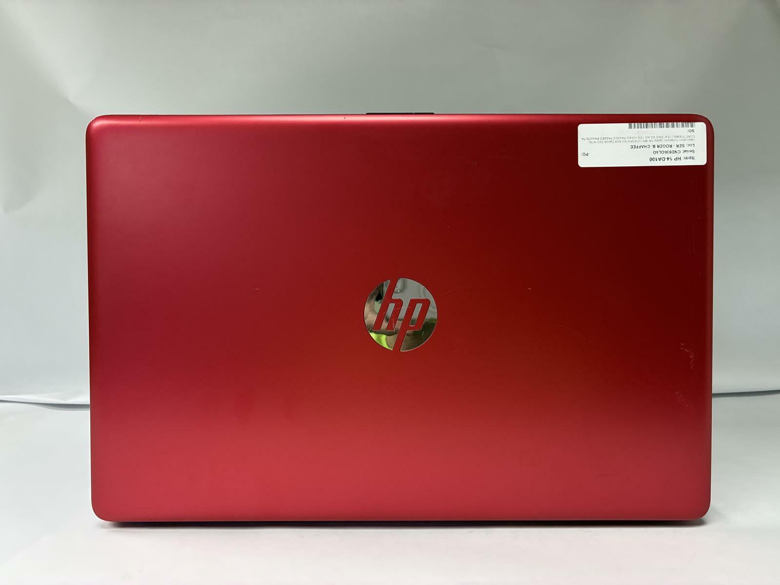 HP 15.6" 14-DA100 INTEL CORE i7-8565U 256GB SSD 8GB NO OS
