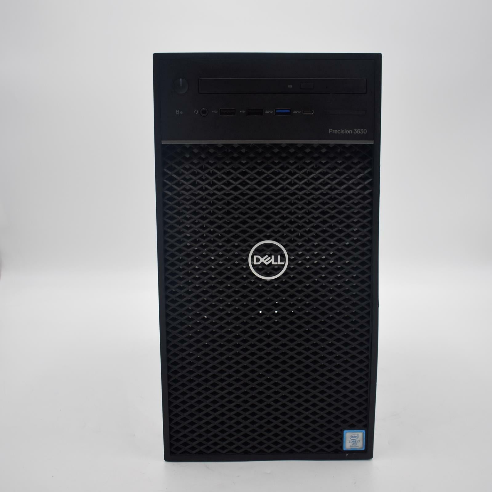 DELL PRECISION 3630 MID TOWER INTEL CORE I7-8700K 3.70GHz  16GB 0 GB NO OS