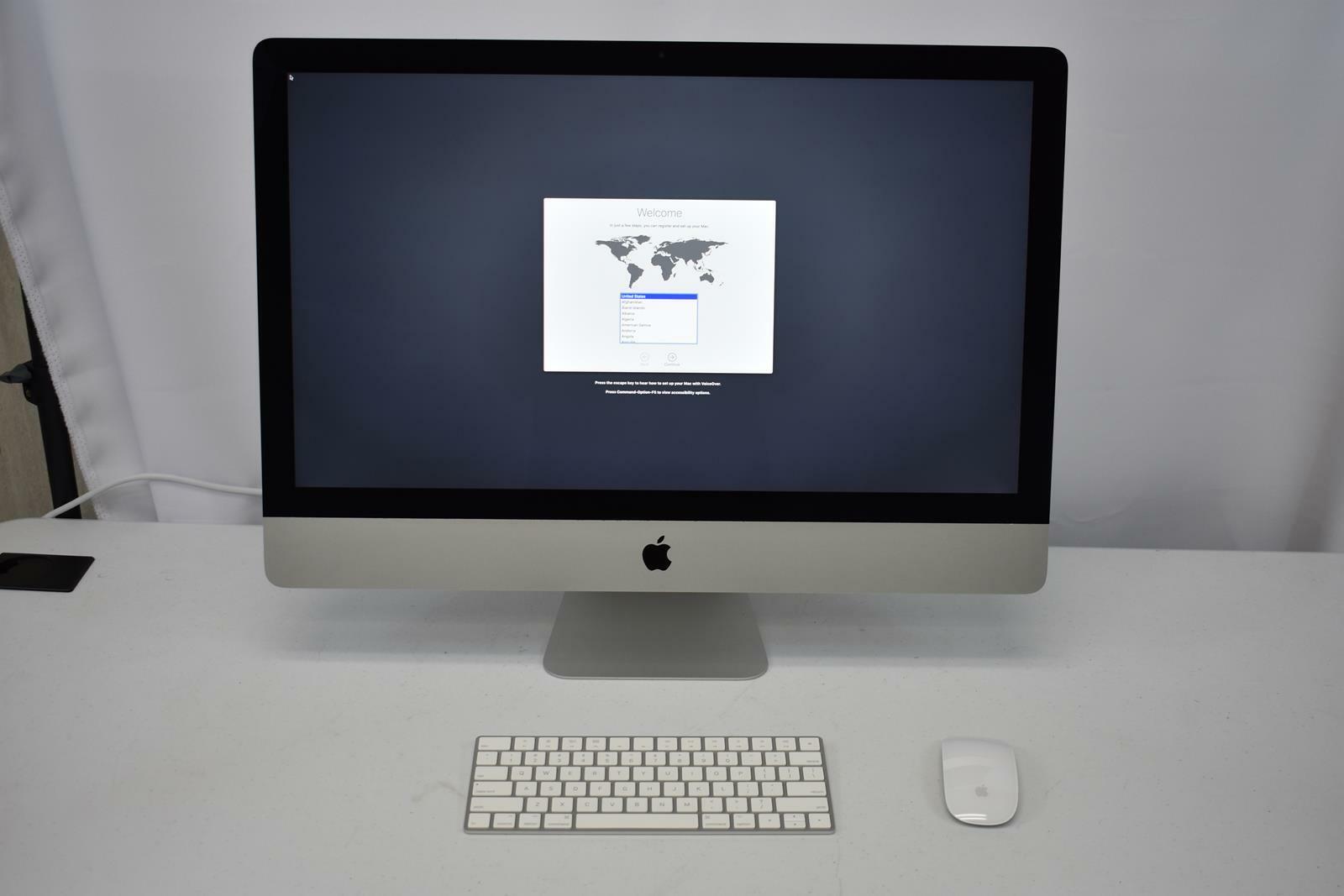 APPLE IMAC A2115 ALL IN ONE INTEL CORE I7-10700K 3.80GHz  8GB 512 GB SSD