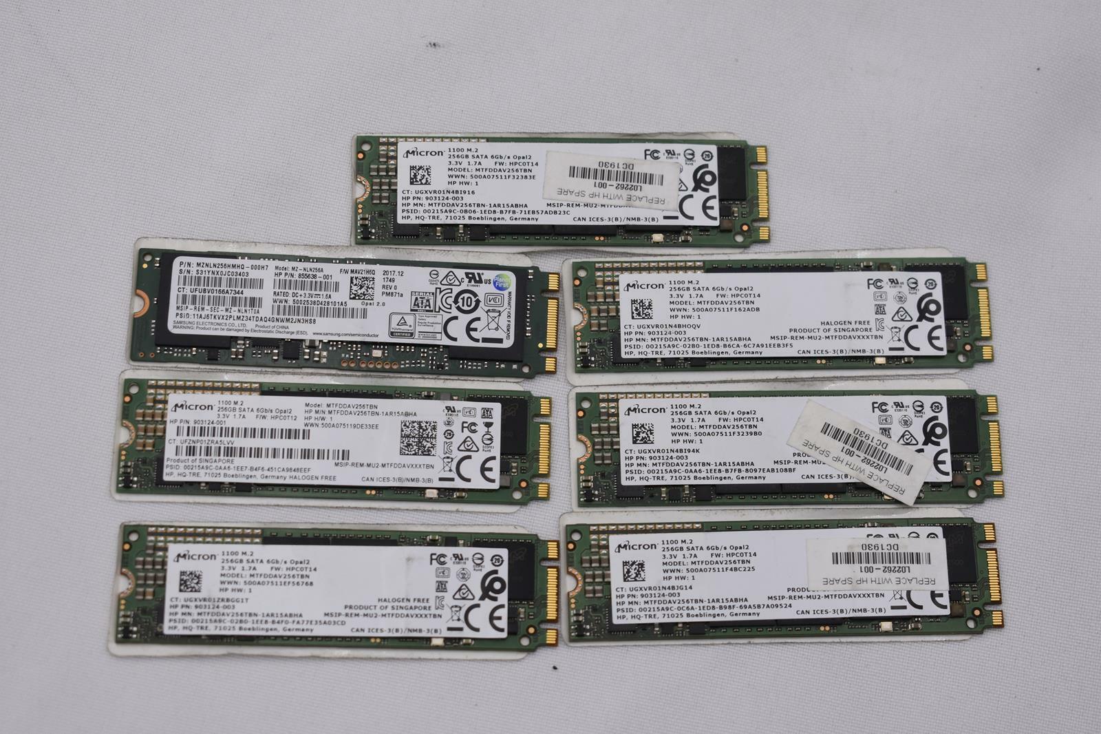 256 GB NVMe M.2 SSD SOLID STATE DRIVE