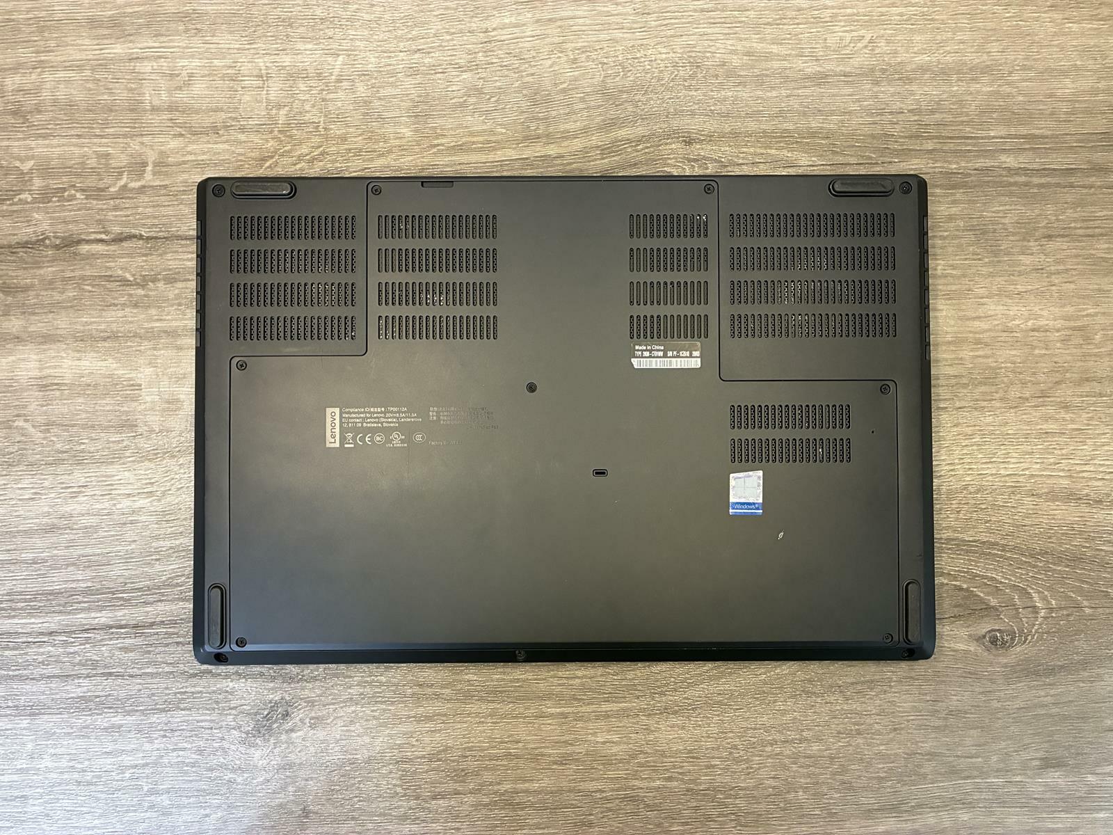 LENOVO ThinkPad P53 Intel(R) Core(TM) i7-9750H@2.60GHz 512GB SSD 16GB RAM NO OS