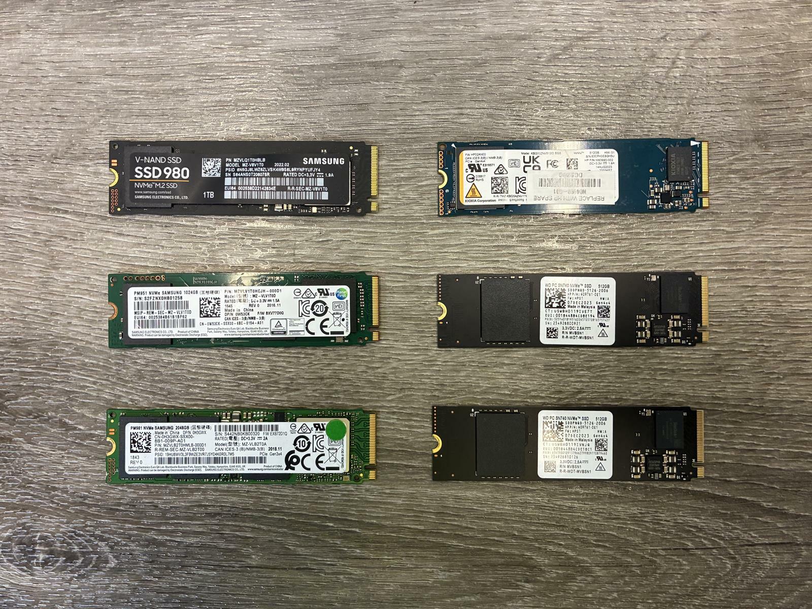 512 GB SATA M.2 SSD SOLID STATE DRIVE