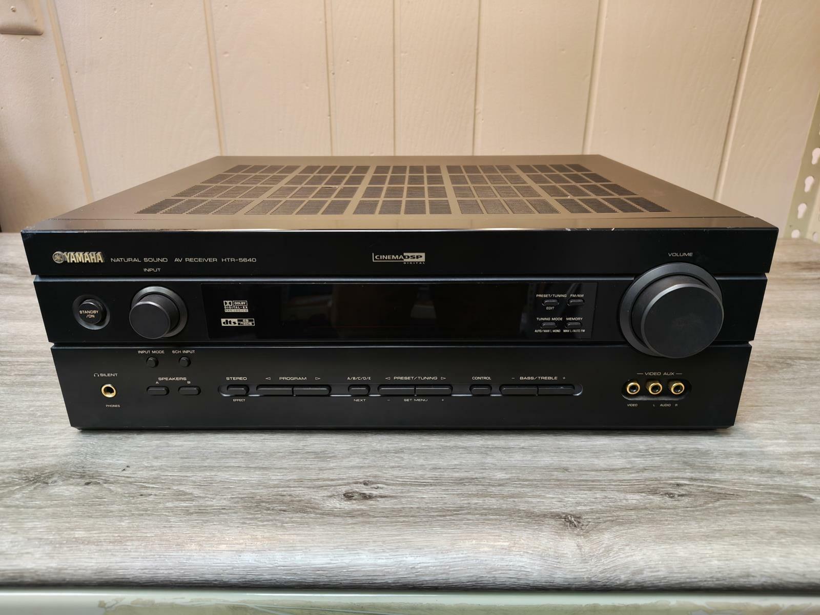 YAMAHA HTR-5640 AV RECIEVER Receiver