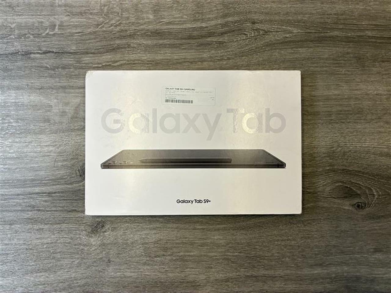 SAMSUNG GALAXY TAB S9+ 256GB WiFi 12.4" BLACK SM-X8180